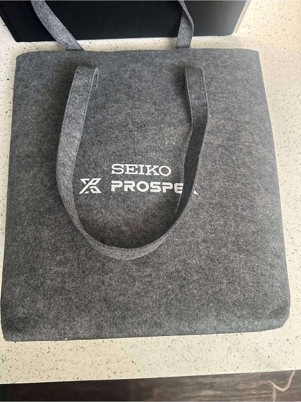Seiko Felt Tote Bag